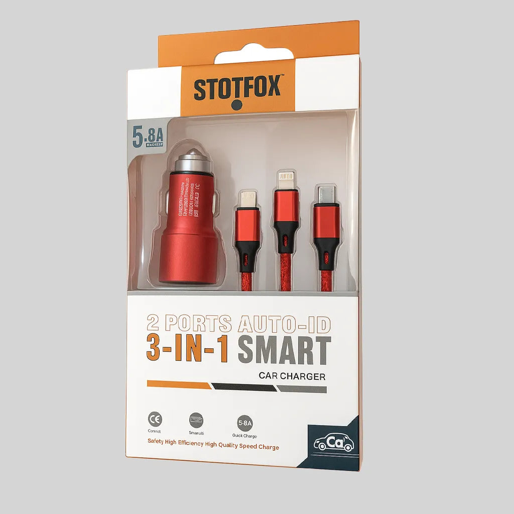 3 in 1 Car Charger