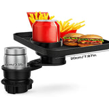 360° Rotating Car Cup Holder & Table Tray